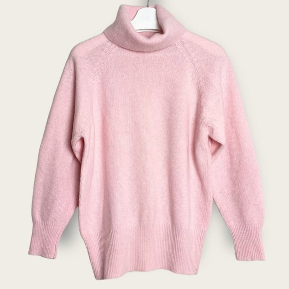 Vintage Sweaters - vintage Hudson's Bay Lambswool Angora Blend Turtleneck Sweater